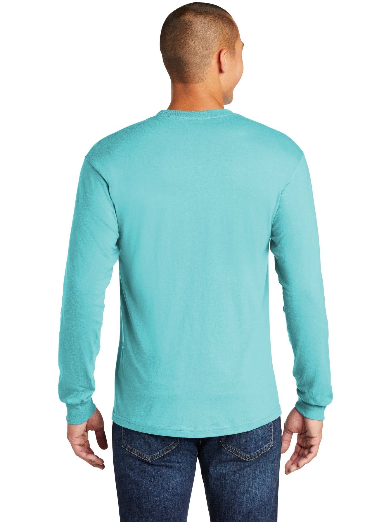 no-logo Gildan Hammer Long Sleeve T-Shirt-Regular-Gildan-Thread Logic
