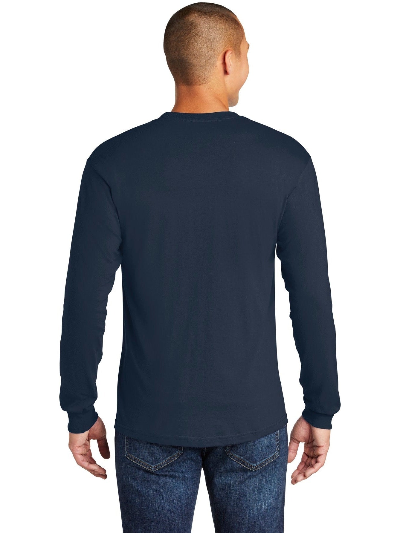 no-logo Gildan Hammer Long Sleeve T-Shirt-Regular-Gildan-Thread Logic