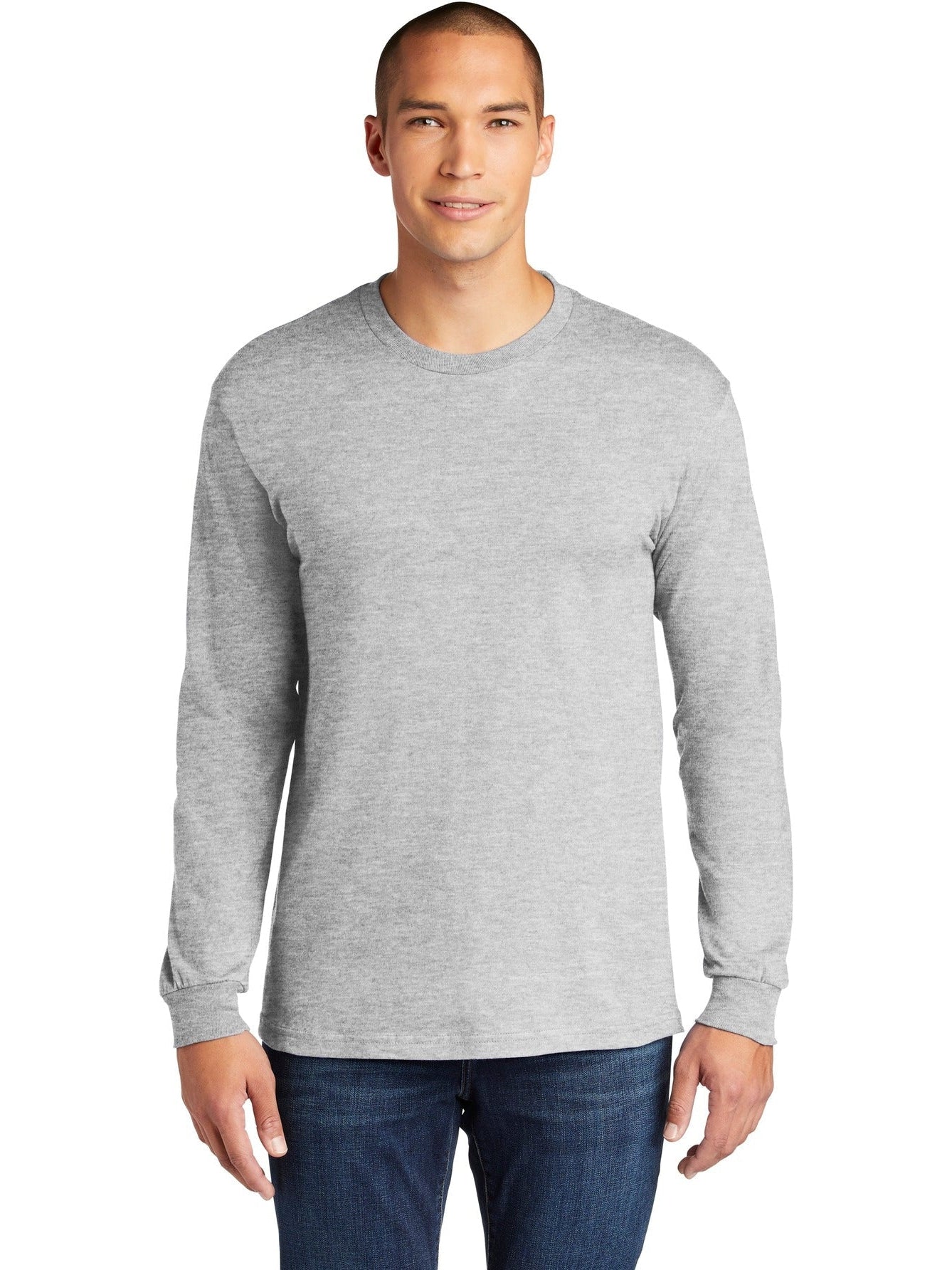 no-logo Gildan Hammer Long Sleeve T-Shirt-Regular-Gildan-Thread Logic