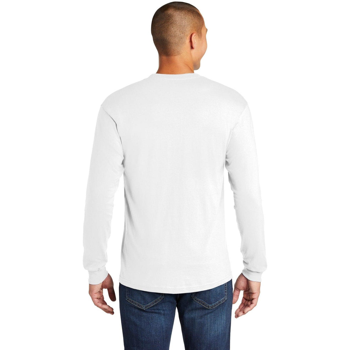 no-logo Gildan Hammer Long Sleeve T-Shirt-Regular-Gildan-Thread Logic