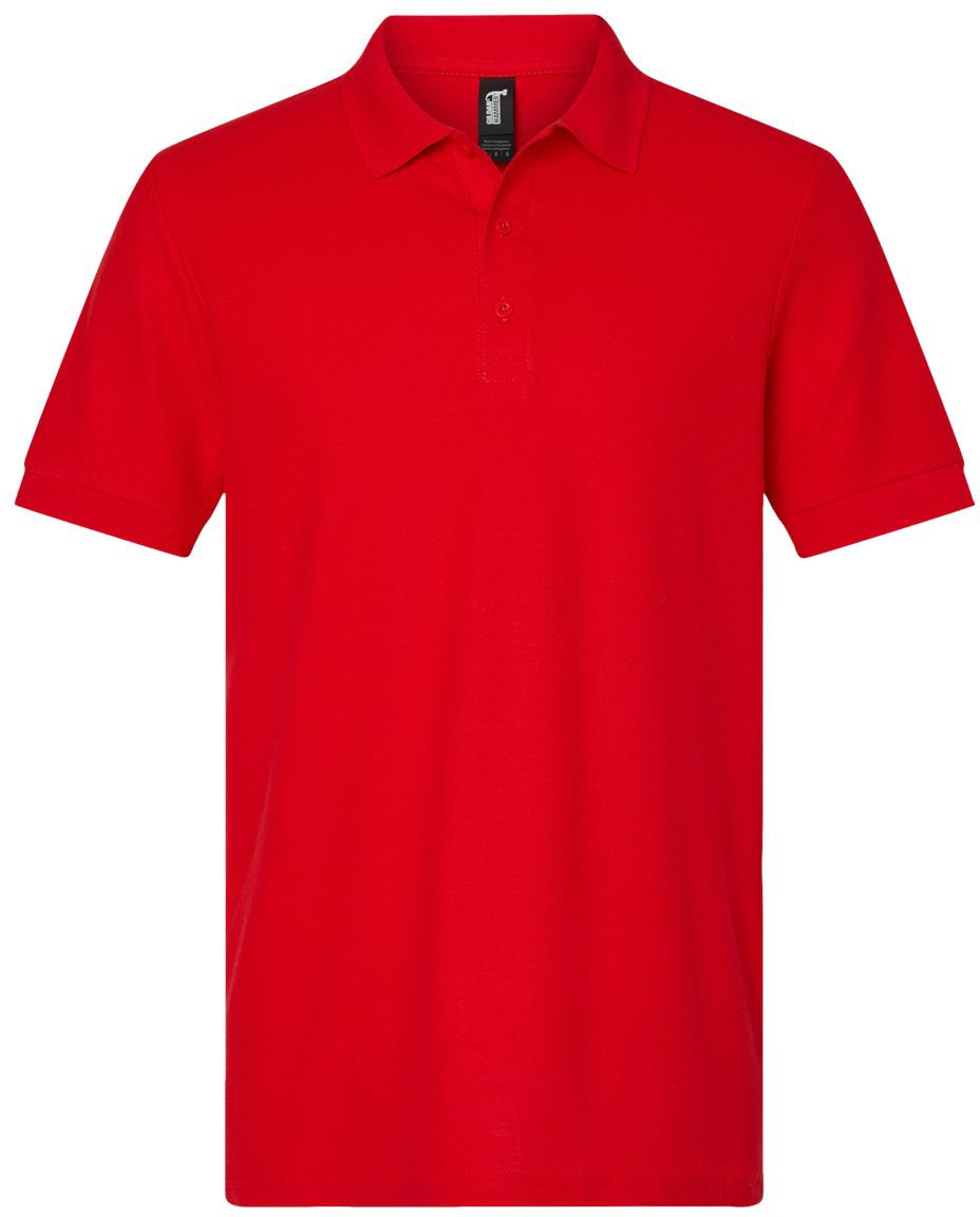 Gildan Hammer Pique Polo-Apparel-Gildan-Red-S-Thread Logic