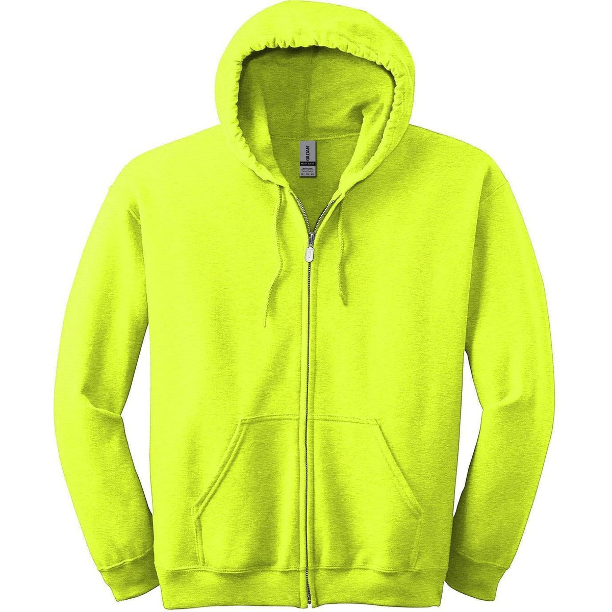 no-logo Gildan Heavy Blend Full-Zip Hooded Sweatshirt