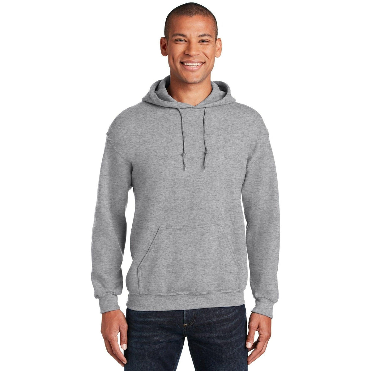 no-logo Gildan Heavy Blend Hooded Sweatshirt-Regular-Gildan-Thread Logic