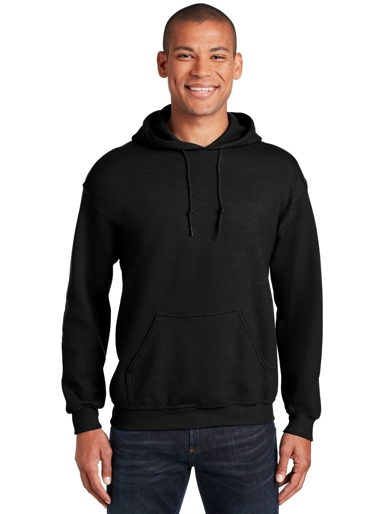 no-logo Gildan Heavy Blend Hooded Sweatshirt-Regular-Gildan-Thread Logic
