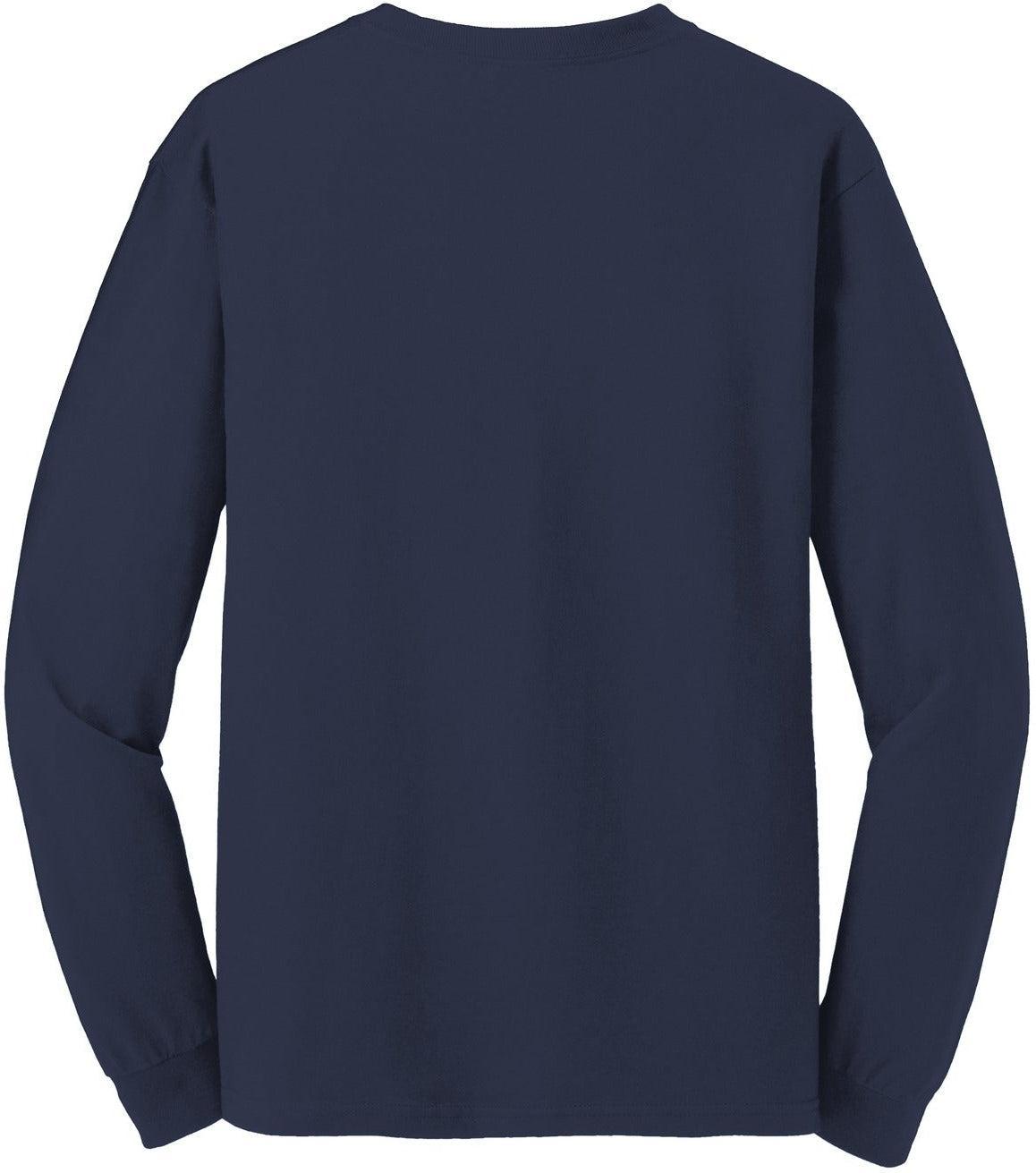 no-logo Gildan Heavy Cotton 100% Cotton Long Sleeve T-Shirt-Regular-Gildan-Thread Logic