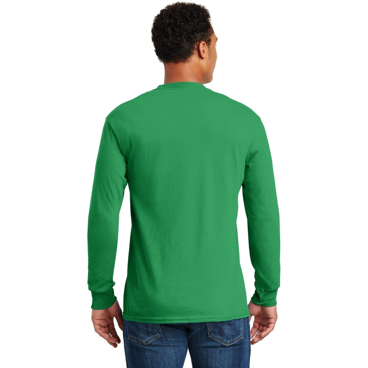 no-logo Gildan Heavy Cotton 100% Cotton Long Sleeve T-Shirt-Regular-Gildan-Thread Logic