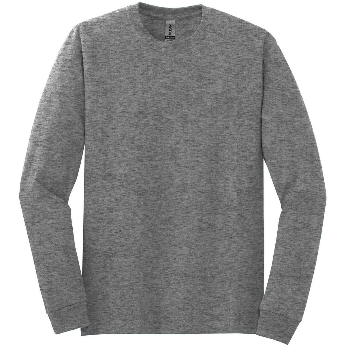 no-logo Gildan Heavy Cotton 100% Cotton Long Sleeve T-Shirt
