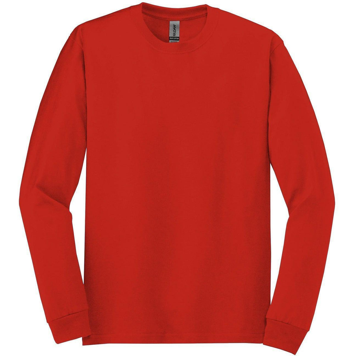 no-logo Gildan Heavy Cotton 100% Cotton Long Sleeve T-Shirt