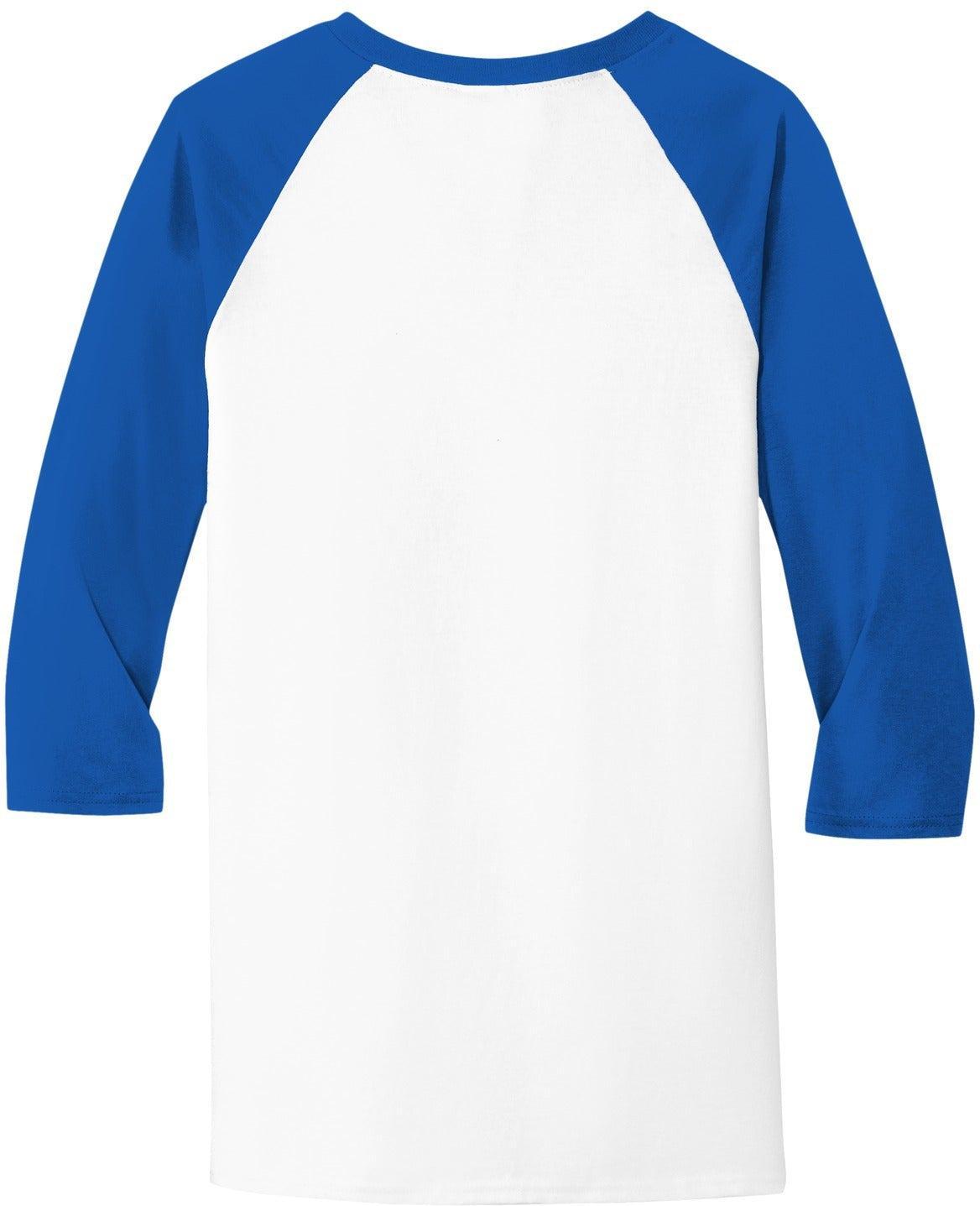 no-logo Gildan Heavy Cotton 3/4-Sleeve Raglan T-Shirt-Regular-Gildan-Thread Logic