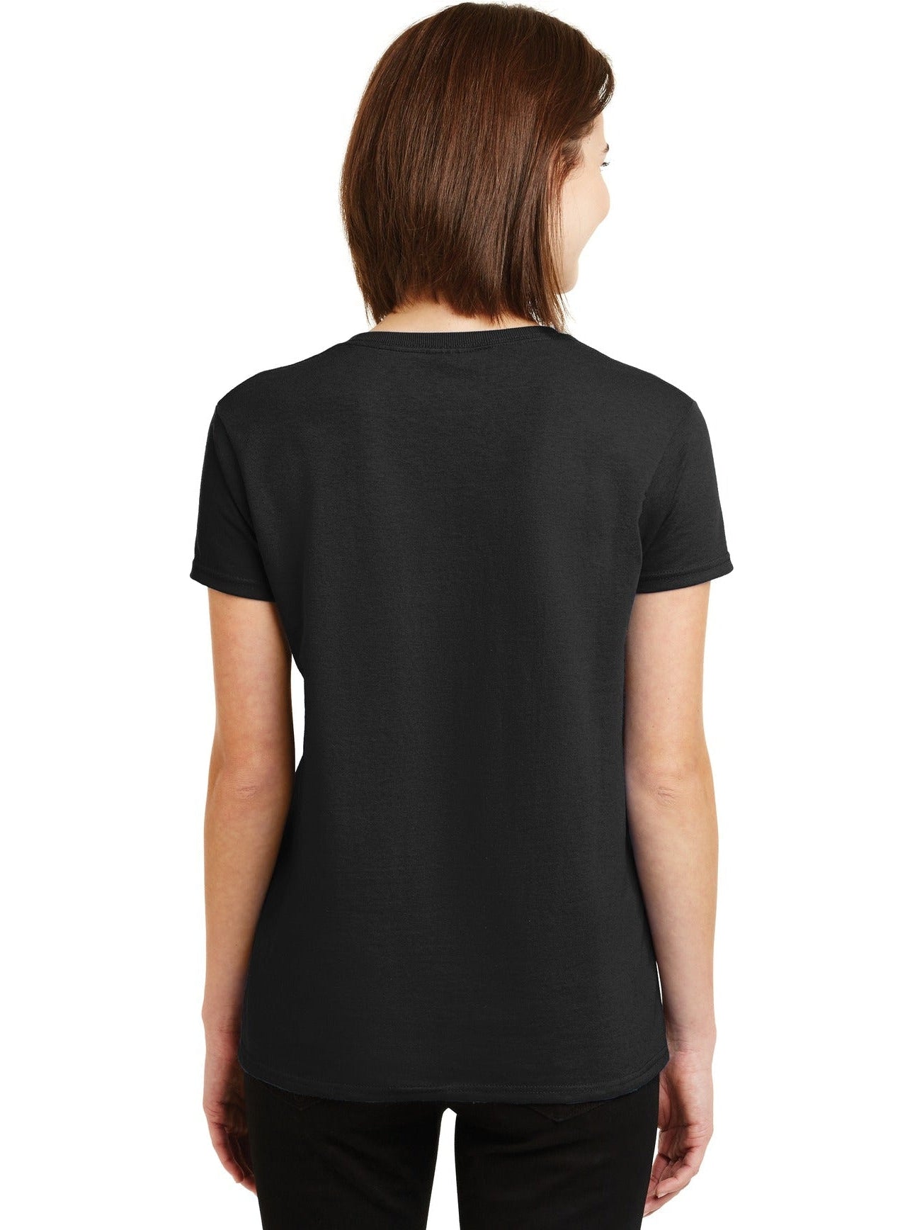 no-logo Gildan Ladies 100% Cotton T-Shirt-Regular-Gildan-Thread Logic