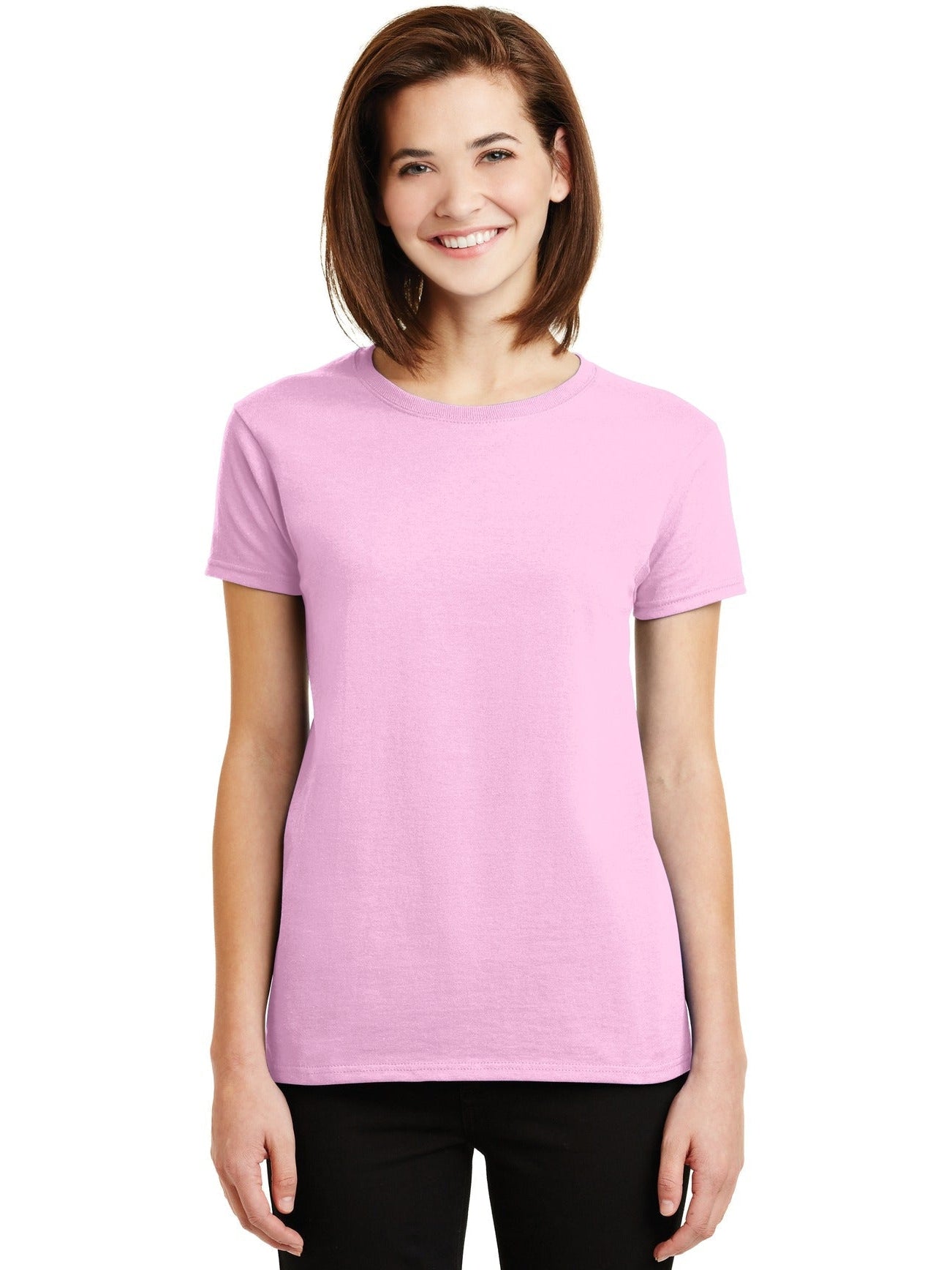 no-logo Gildan Ladies 100% Cotton T-Shirt-Regular-Gildan-Thread Logic
