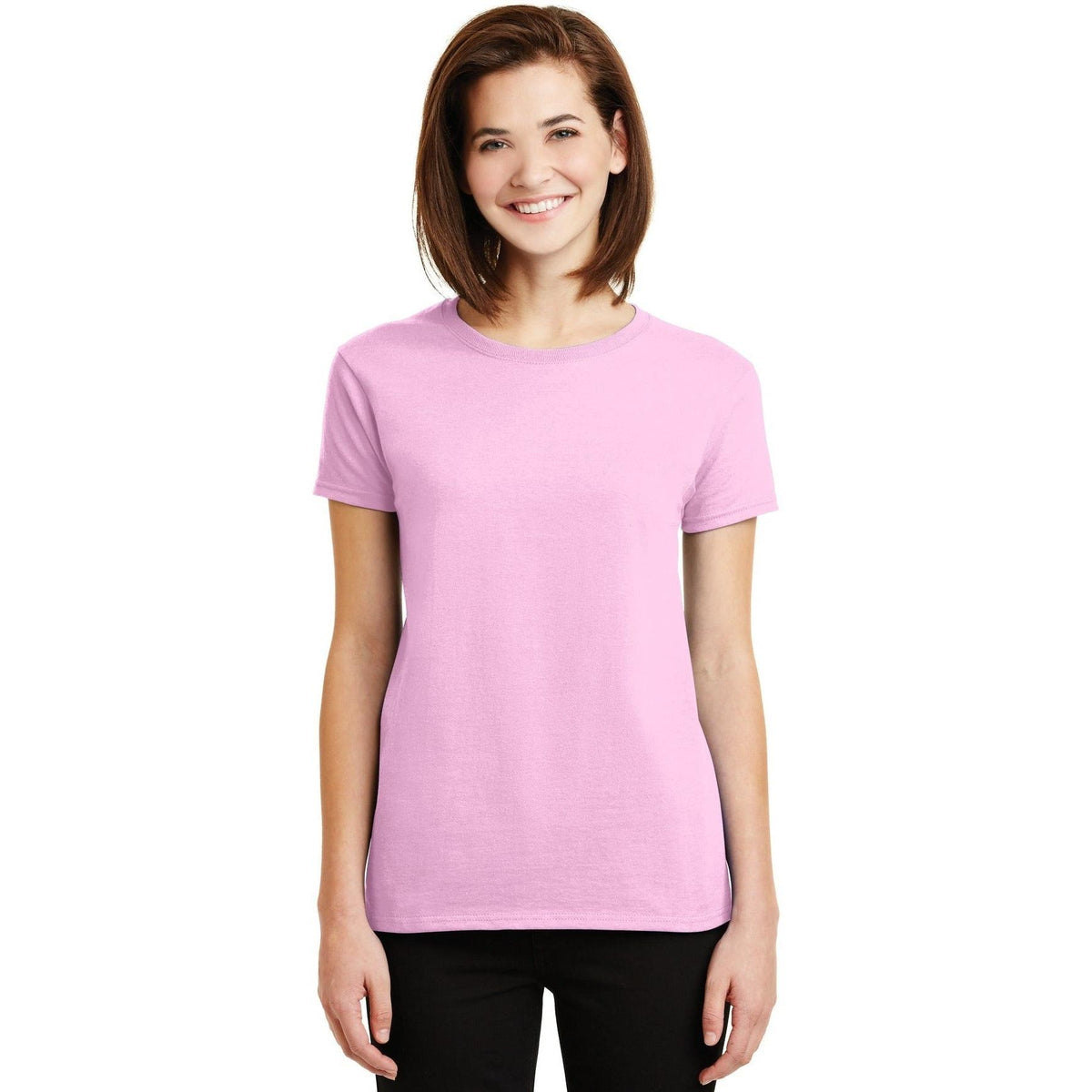 no-logo Gildan Women's 100% Cotton T-Shirt-Polos-Gildan-Thread Logic