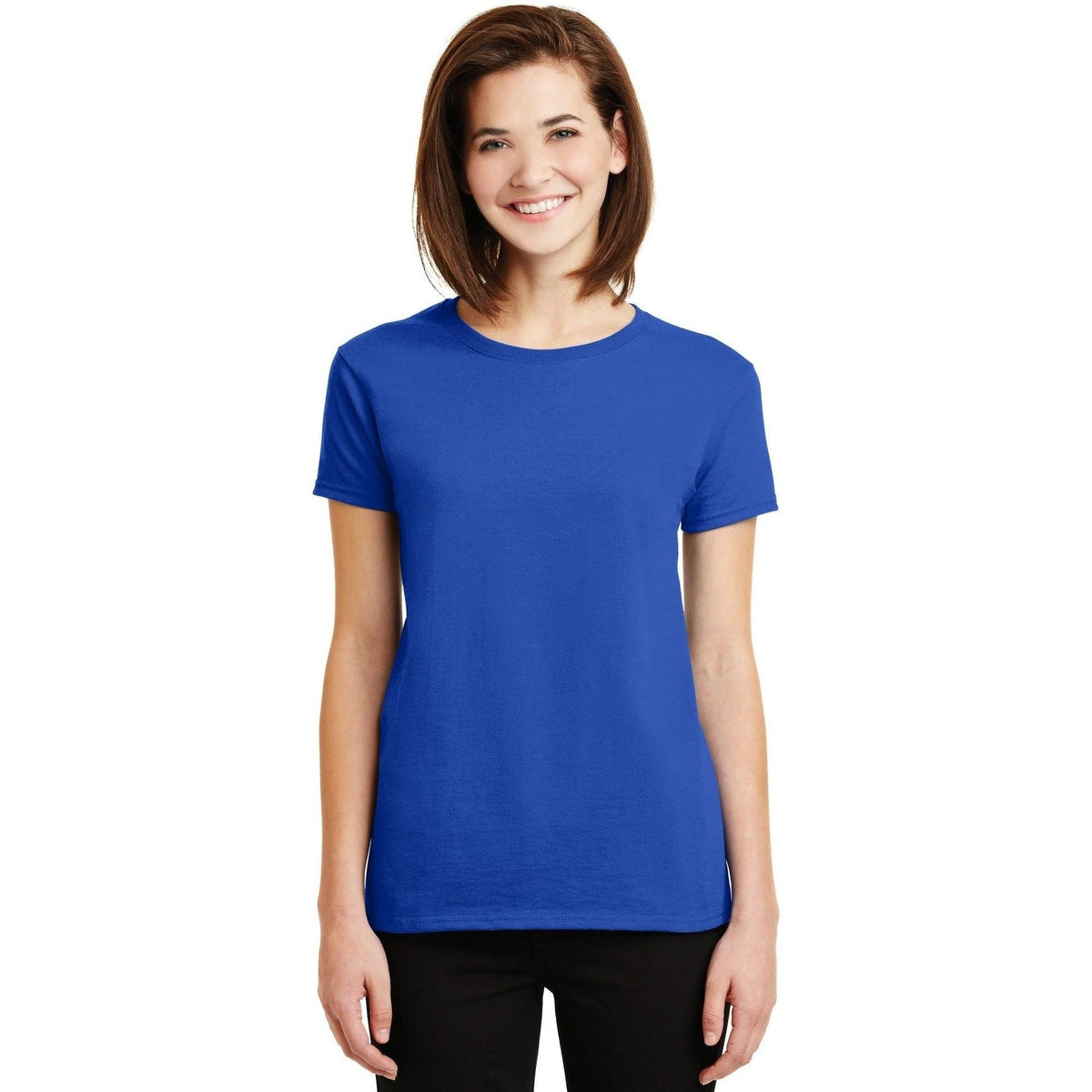 no-logo Gildan Women's 100% Cotton T-Shirt-Polos-Gildan-Thread Logic