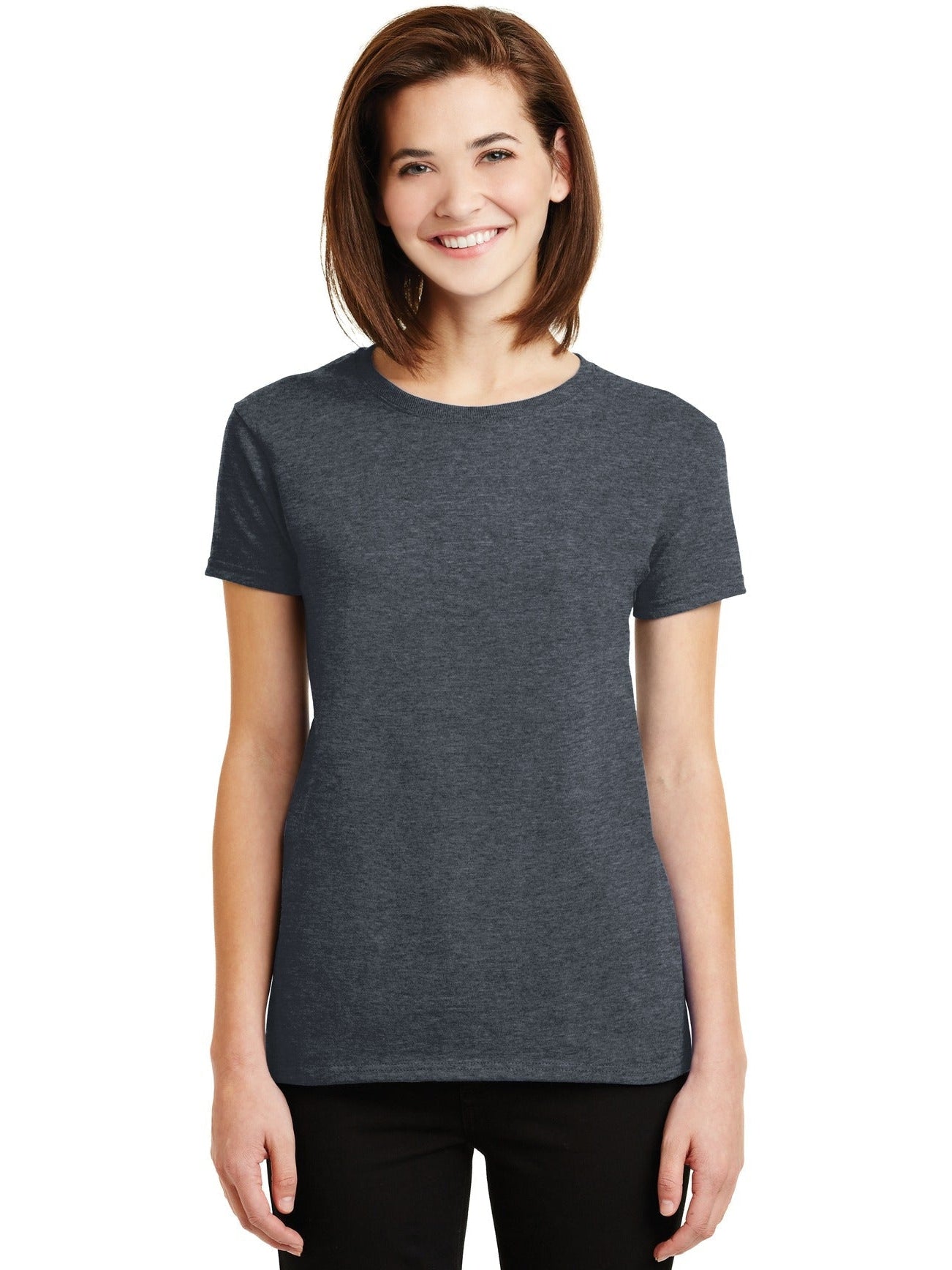 no-logo Gildan Ladies 100% Cotton T-Shirt-Regular-Gildan-Thread Logic
