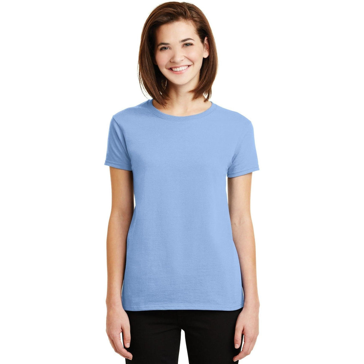 no-logo Gildan Women's 100% Cotton T-Shirt-Polos-Gildan-Thread Logic