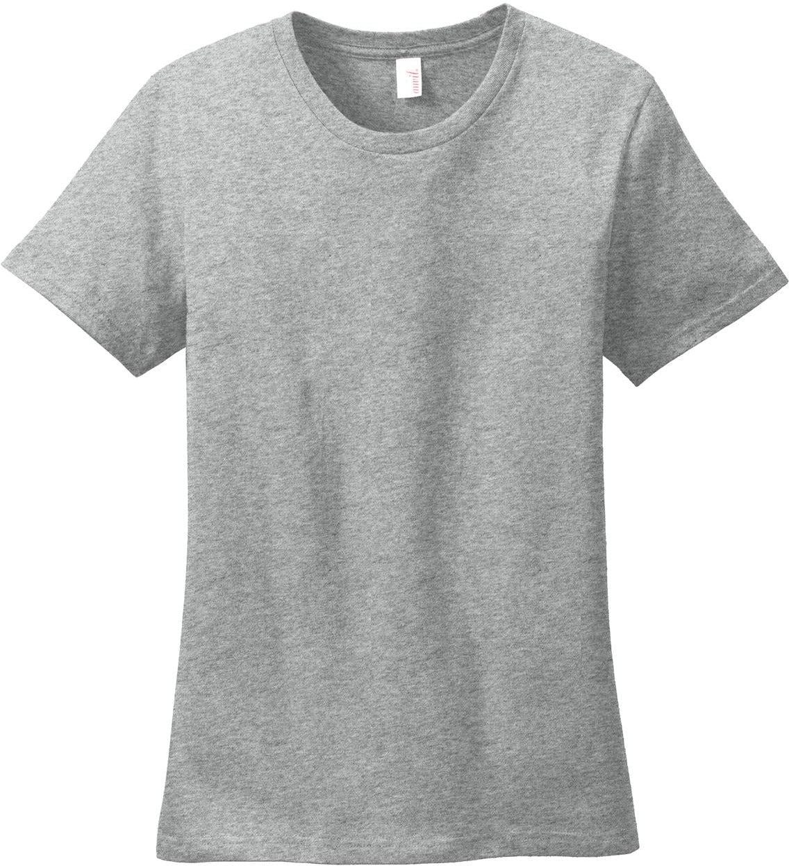 No-Logo CLOSEOUT - Gildan Ladies 100% Ring Spun Cotton T-Shirt-Polos-Gildan-Heather Grey-S-Thread Logic