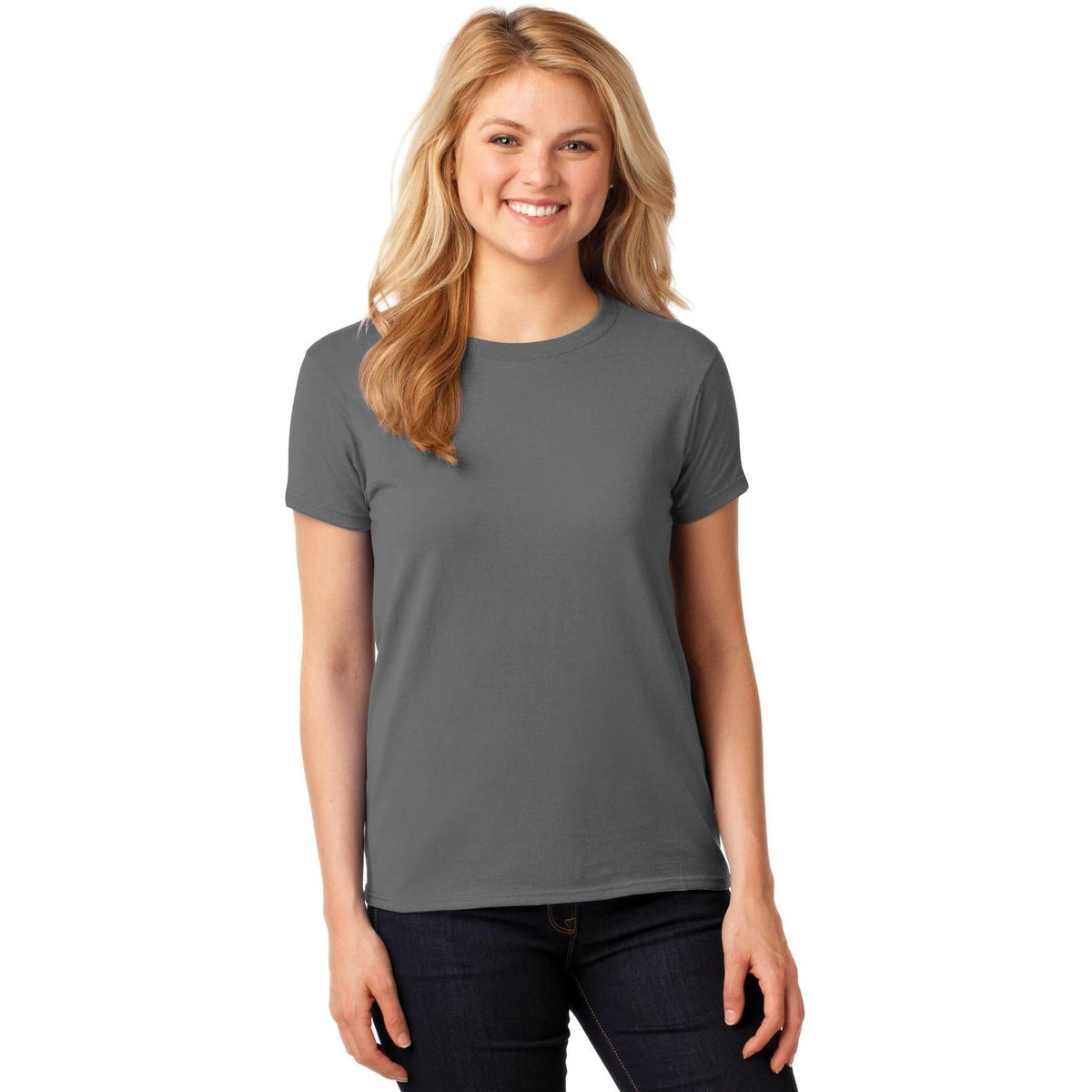 no-logo Gildan Ladies Heavy Cotton 100% Cotton T-Shirt-Regular-Gildan-Thread Logic