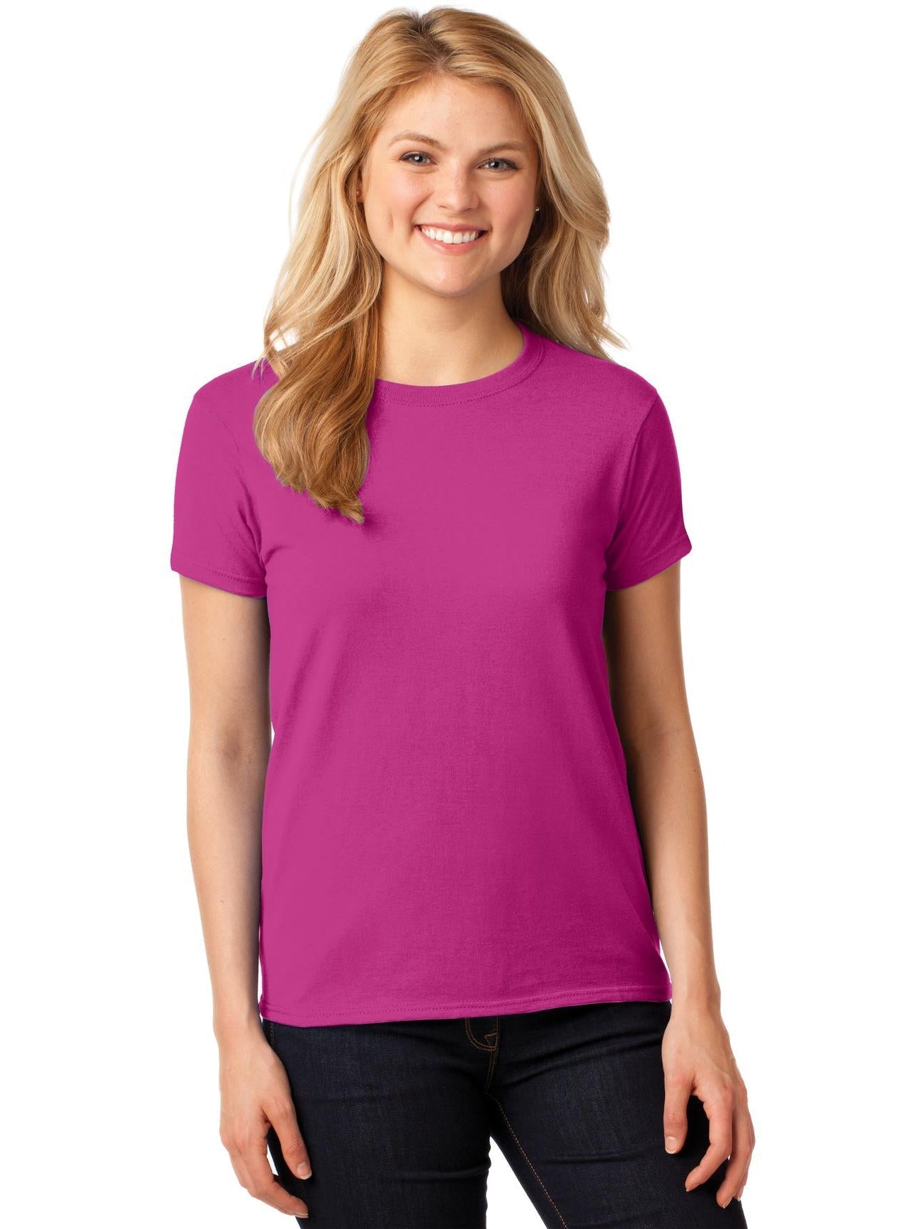 no-logo Gildan Ladies Heavy Cotton 100% Cotton T-Shirt-Regular-Gildan-Thread Logic