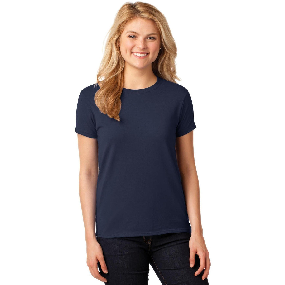 no-logo Gildan Ladies Heavy Cotton 100% Cotton T-Shirt-Regular-Gildan-Thread Logic