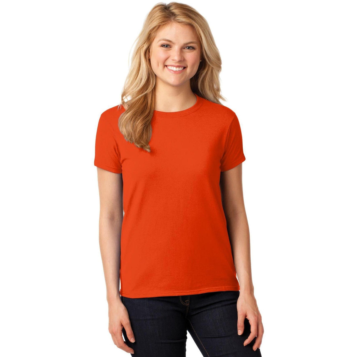 no-logo Gildan Ladies Heavy Cotton 100% Cotton T-Shirt-Regular-Gildan-Thread Logic