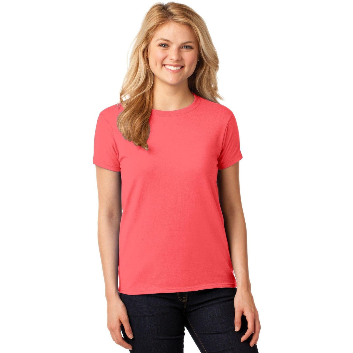 no-logo Gildan Ladies Heavy Cotton 100% Cotton T-Shirt-Regular-Gildan-Thread Logic