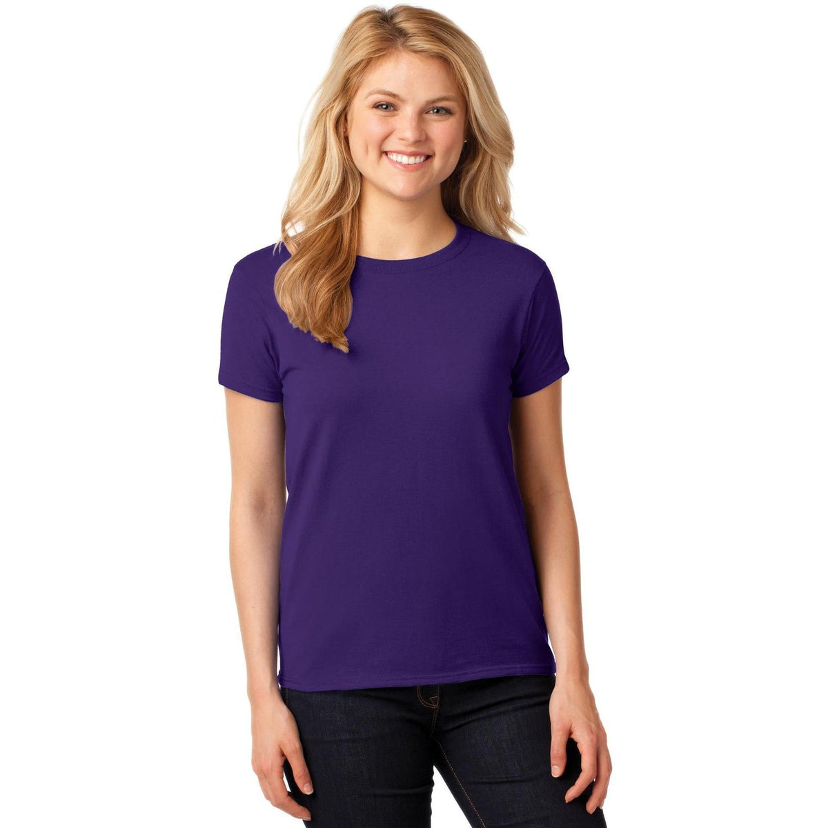 no-logo Gildan Ladies Heavy Cotton 100% Cotton T-Shirt-Regular-Gildan-Thread Logic