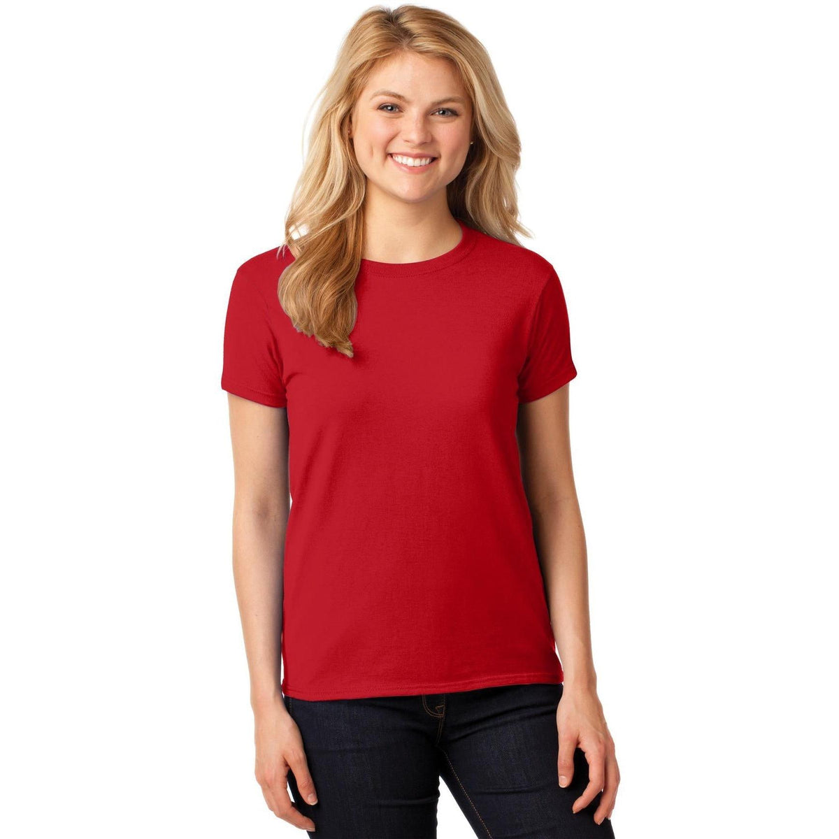 no-logo Gildan Ladies Heavy Cotton 100% Cotton T-Shirt-Regular-Gildan-Thread Logic
