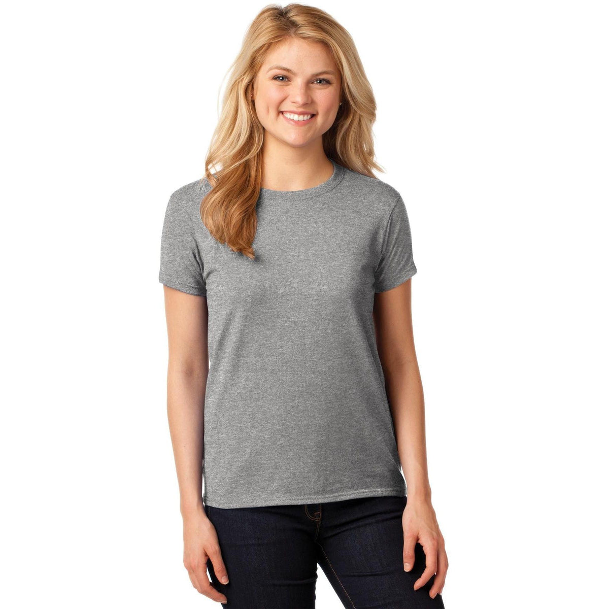 no-logo Gildan Ladies Heavy Cotton 100% Cotton T-Shirt-Regular-Gildan-Thread Logic