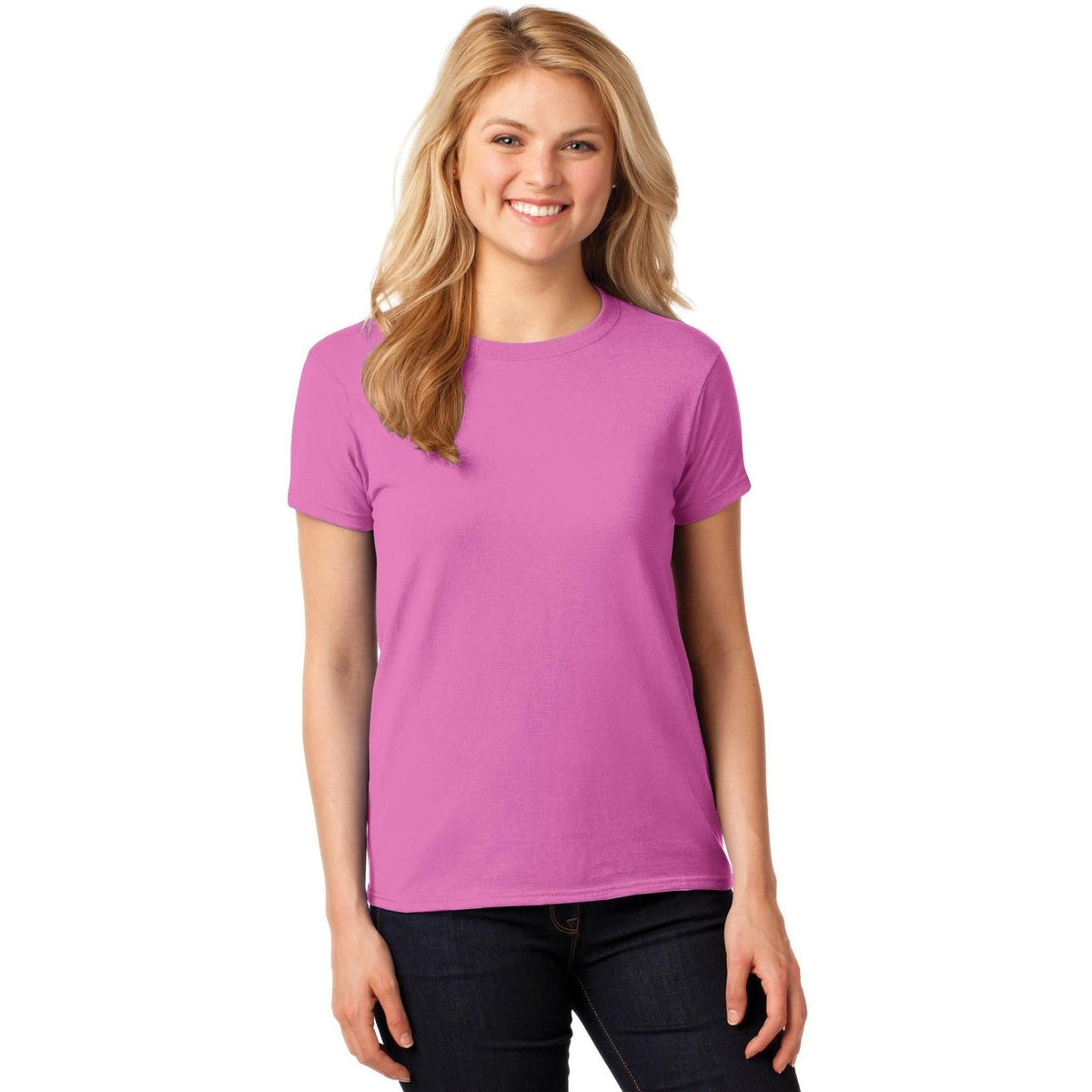 no-logo Gildan Ladies Heavy Cotton 100% Cotton T-Shirt-Regular-Gildan-Thread Logic