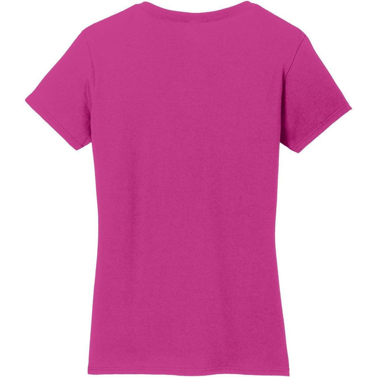 no-logo Gildan Ladies Heavy Cotton 100% Cotton V-Neck T-Shirt-Regular-Gildan-Thread Logic