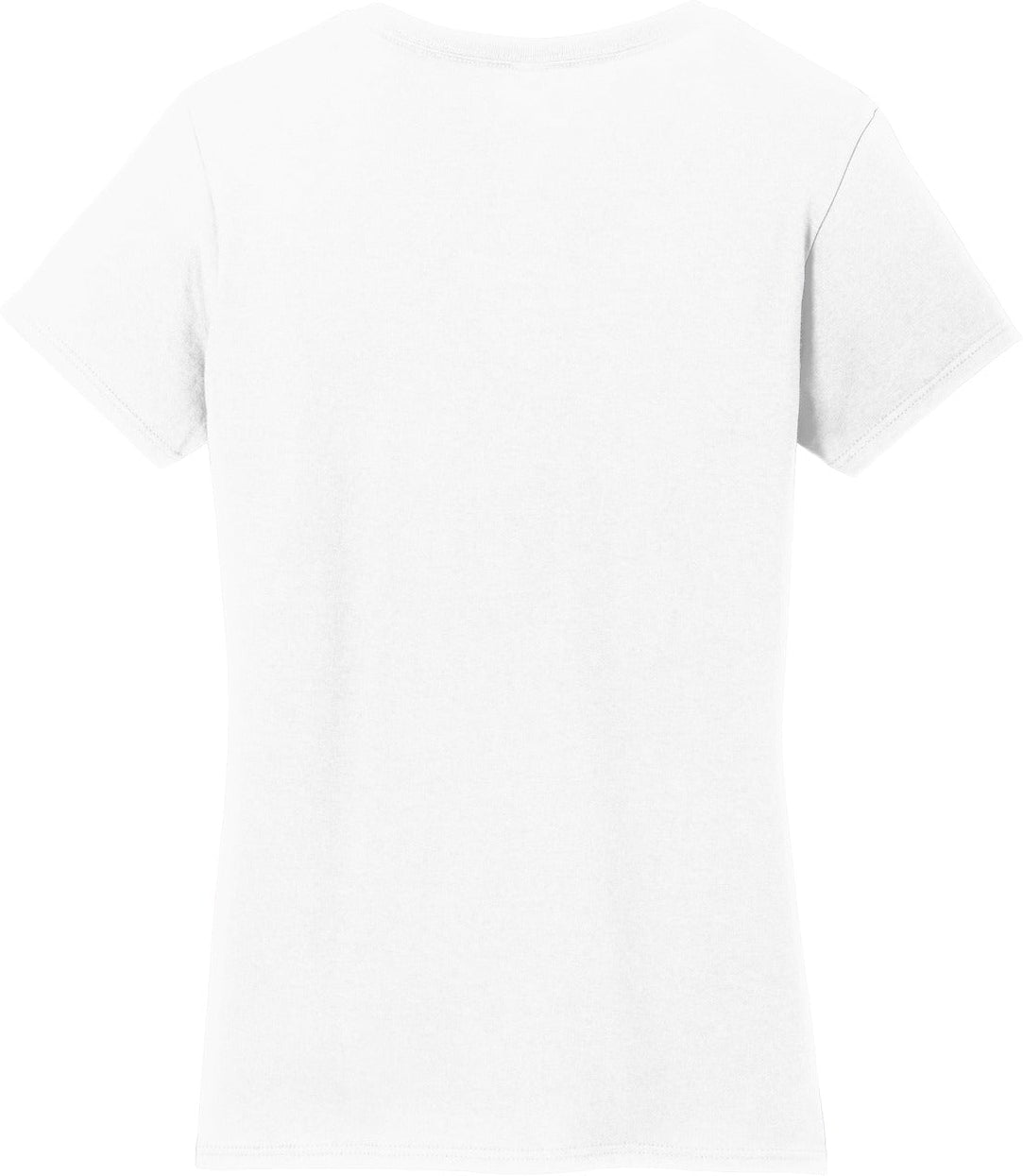 no-logo Gildan Ladies Heavy Cotton 100% Cotton V-Neck T-Shirt-Regular-Gildan-Thread Logic