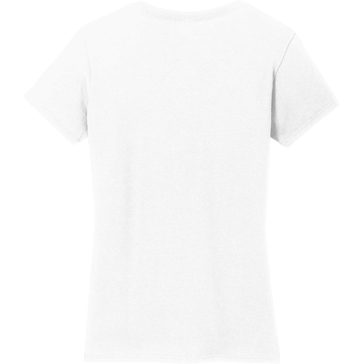no-logo Gildan Ladies Heavy Cotton 100% Cotton V-Neck T-Shirt-Regular-Gildan-Thread Logic