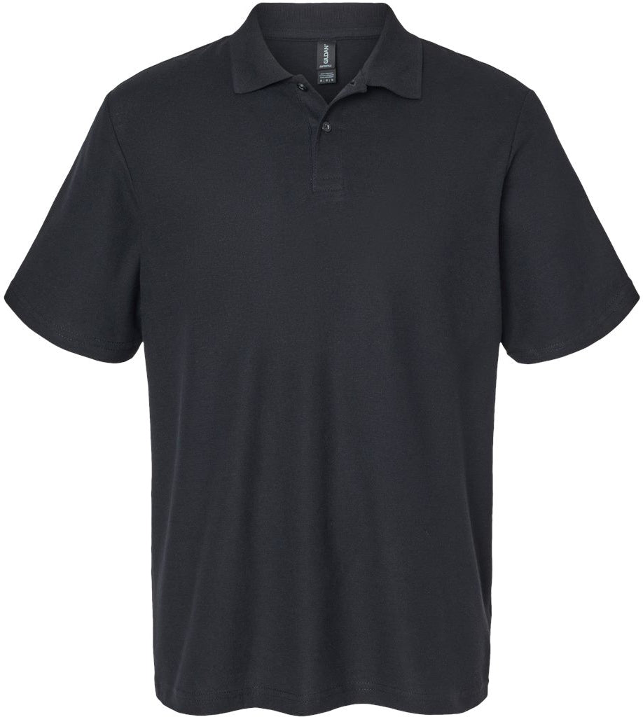 Gildan Softstyle Adult Pique Polo-Apparel-Gildan-Black-S-Thread Logic