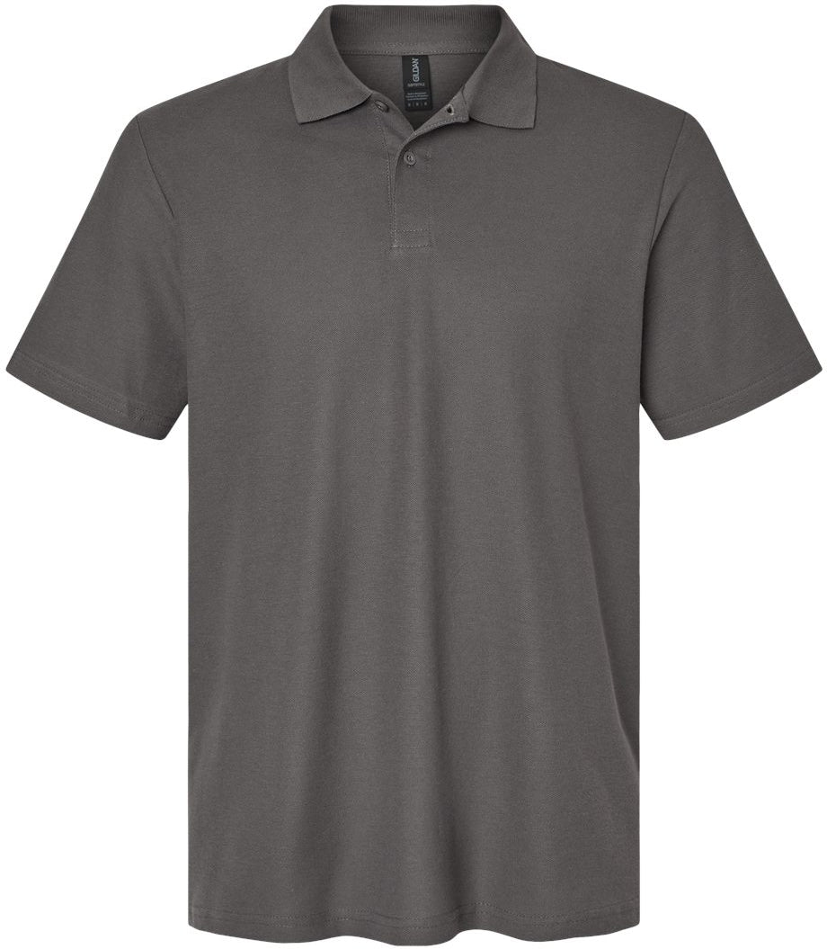 Gildan Softstyle Adult Pique Polo-Apparel-Gildan-Charcoal-S-Thread Logic