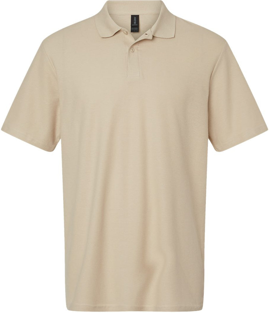 Gildan Softstyle Adult Pique Polo-Apparel-Gildan-Sand-S-Thread Logic