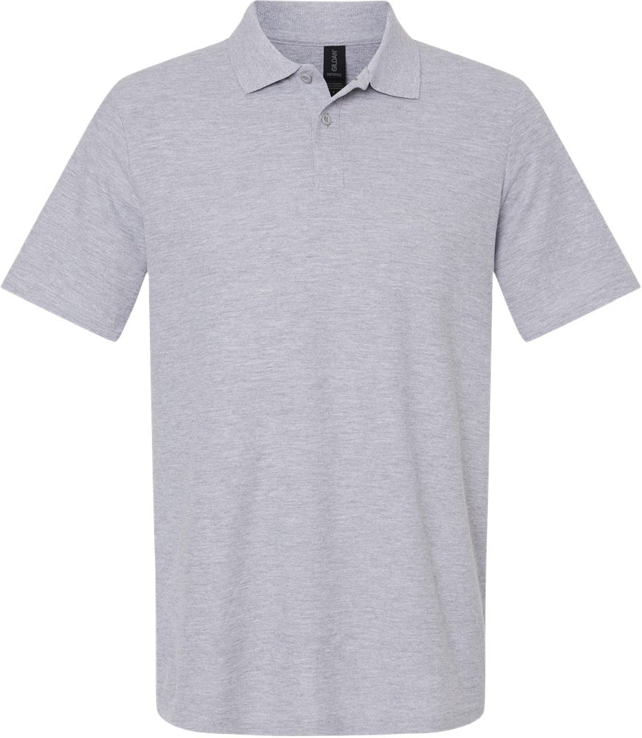 Gildan Softstyle Adult Pique Polo-Apparel-Gildan-Sport Grey-S-Thread Logic
