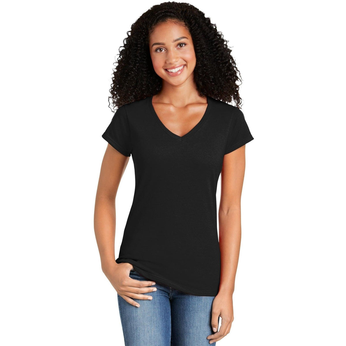 no-logo Gildan Softstyle Ladies Fit V-Neck T-Shirt-Regular-Gildan-Thread Logic