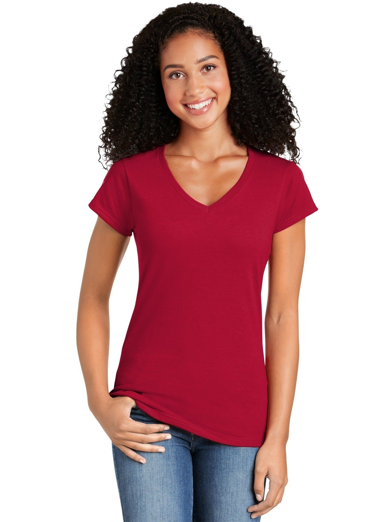 no-logo Gildan Softstyle Ladies Fit V-Neck T-Shirt-Regular-Gildan-Thread Logic