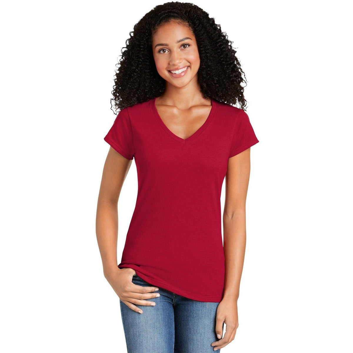 no-logo Gildan Softstyle Ladies Fit V-Neck T-Shirt-Regular-Gildan-Thread Logic