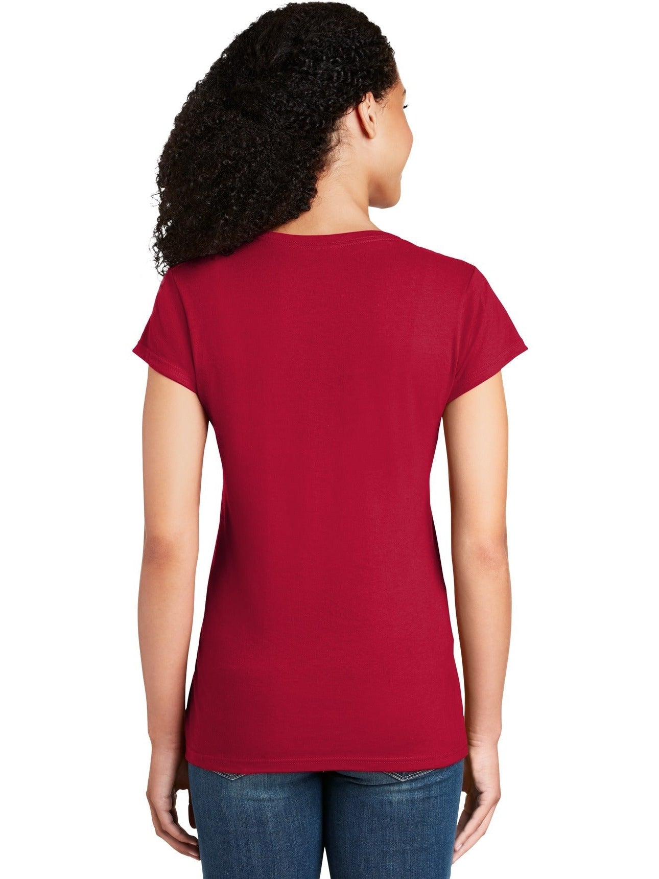no-logo Gildan Softstyle Ladies Fit V-Neck T-Shirt-Regular-Gildan-Thread Logic