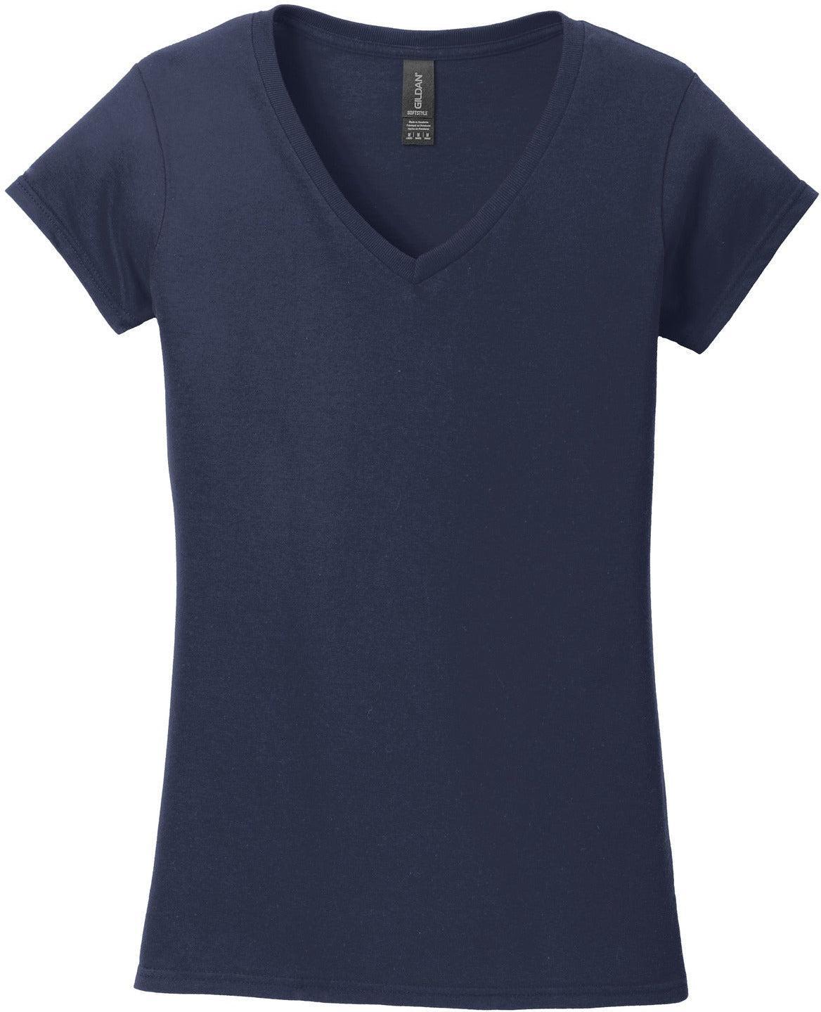 Gildan Softstyle Ladies Fit V-Neck T-Shirt