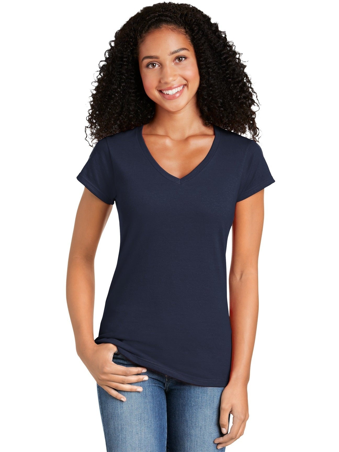 no-logo Gildan Softstyle Ladies Fit V-Neck T-Shirt-Regular-Gildan-Thread Logic