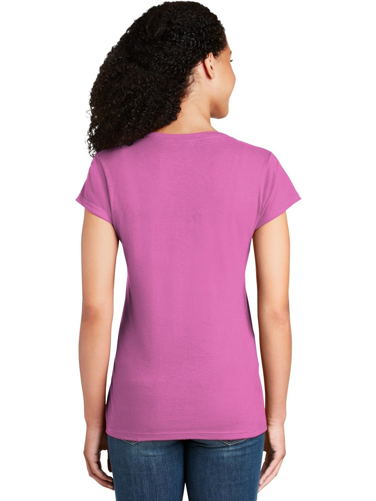no-logo Gildan Softstyle Ladies Fit V-Neck T-Shirt-Regular-Gildan-Thread Logic