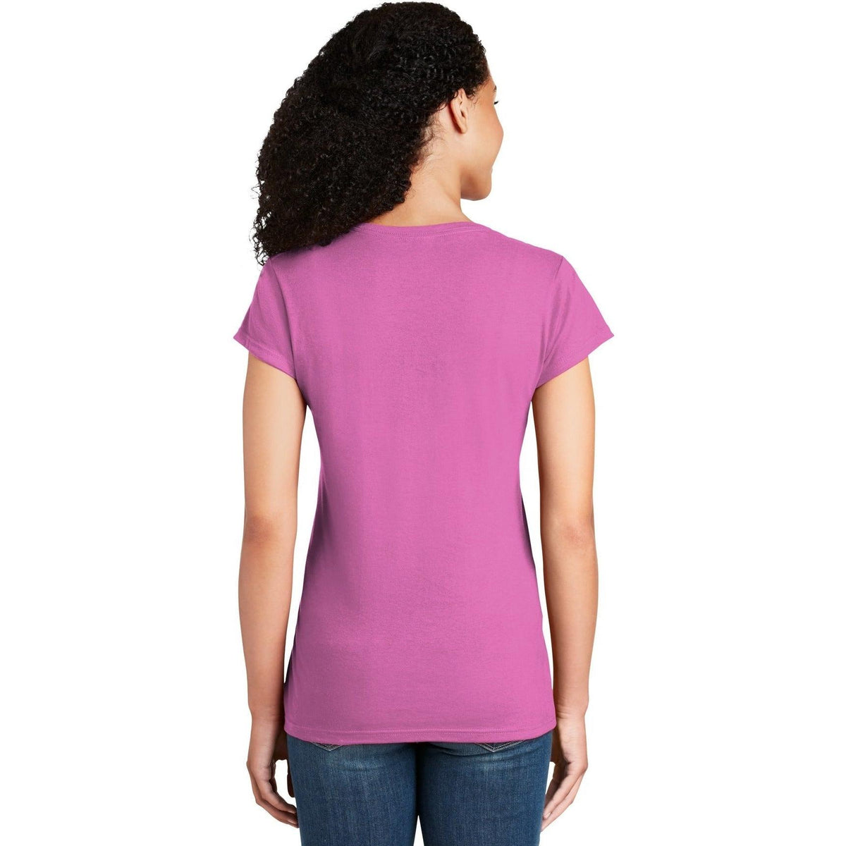 no-logo Gildan Softstyle Ladies Fit V-Neck T-Shirt-Regular-Gildan-Thread Logic