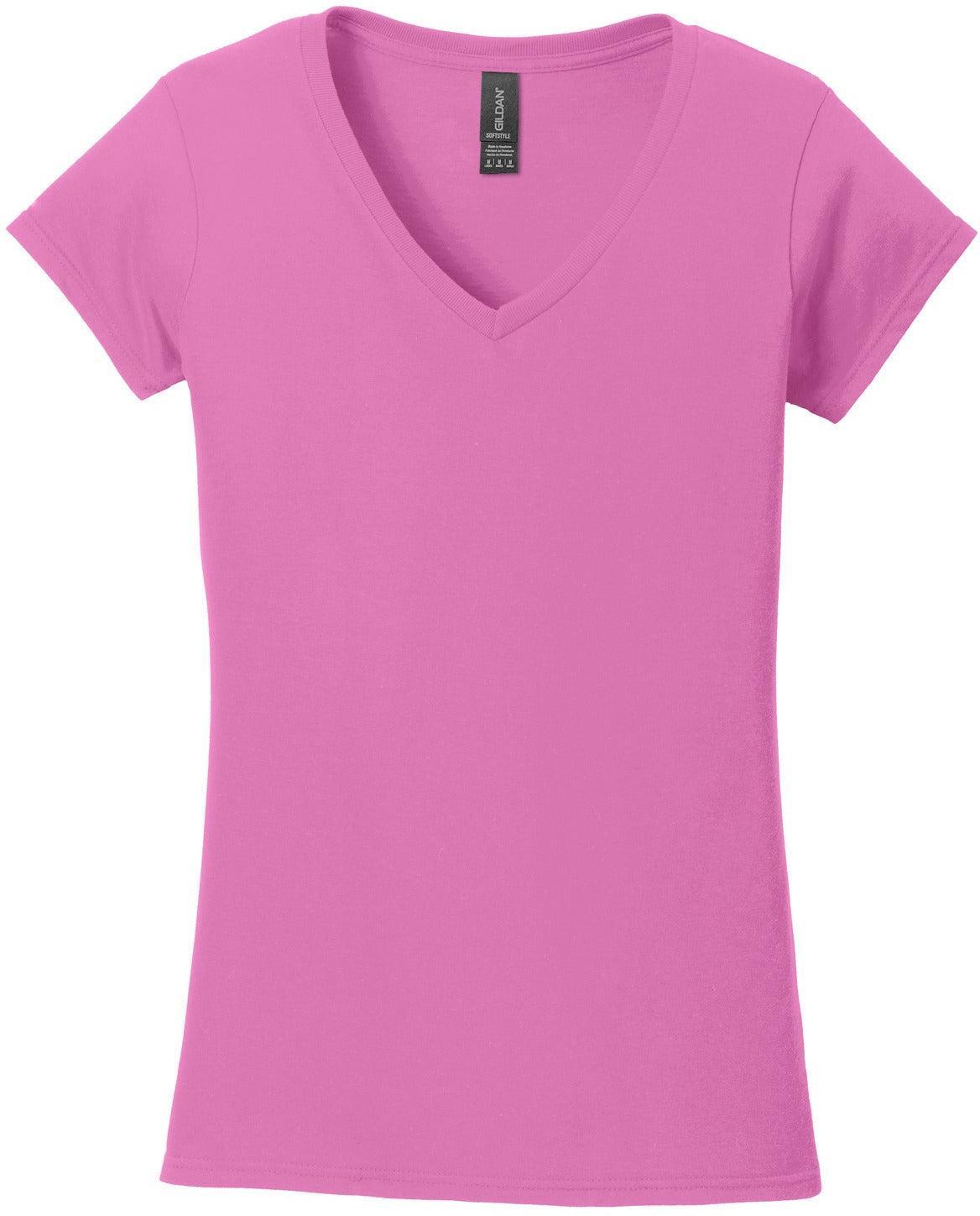 Gildan Softstyle Ladies Fit V-Neck T-Shirt