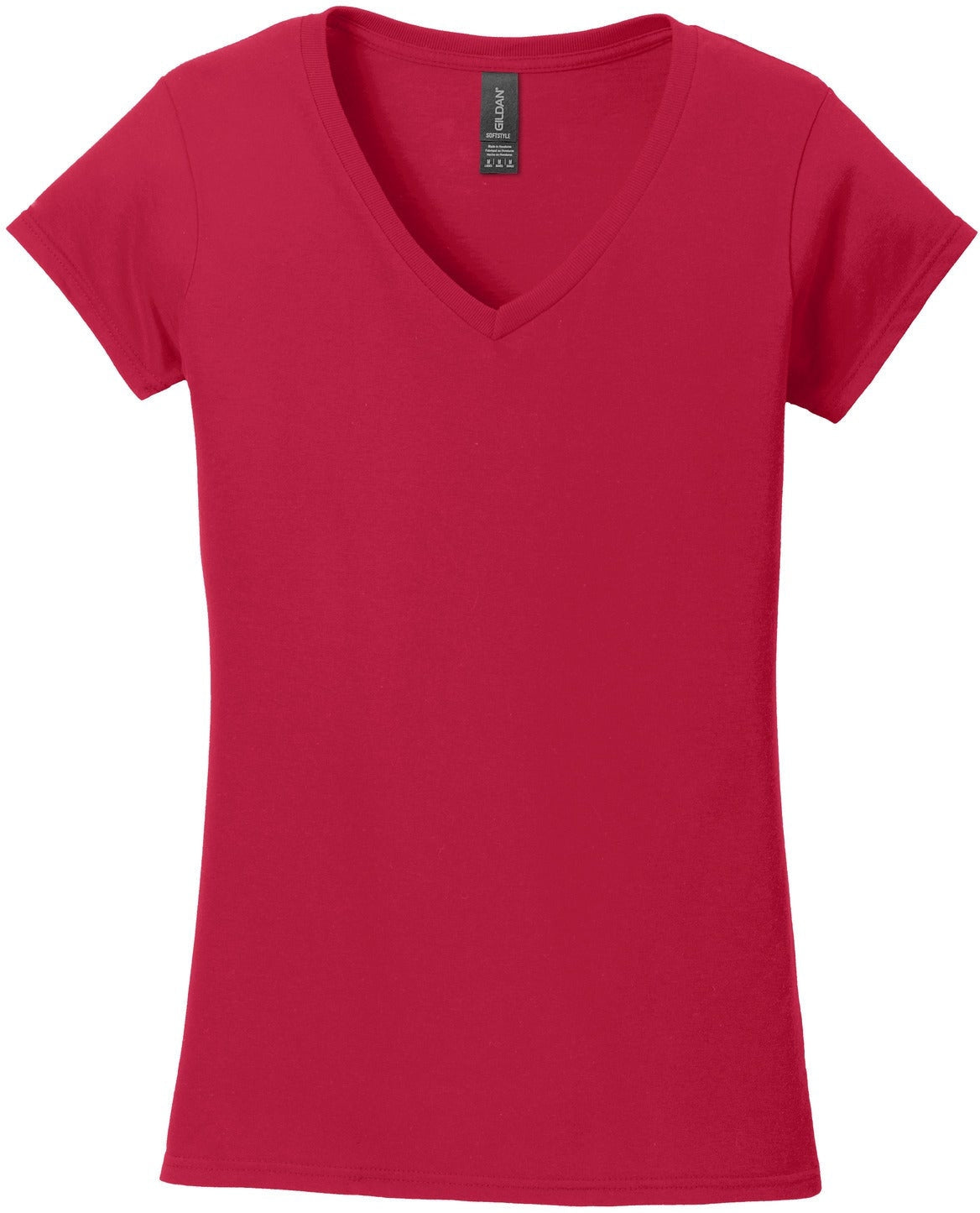 Gildan Softstyle Ladies Fit V-Neck T-Shirt
