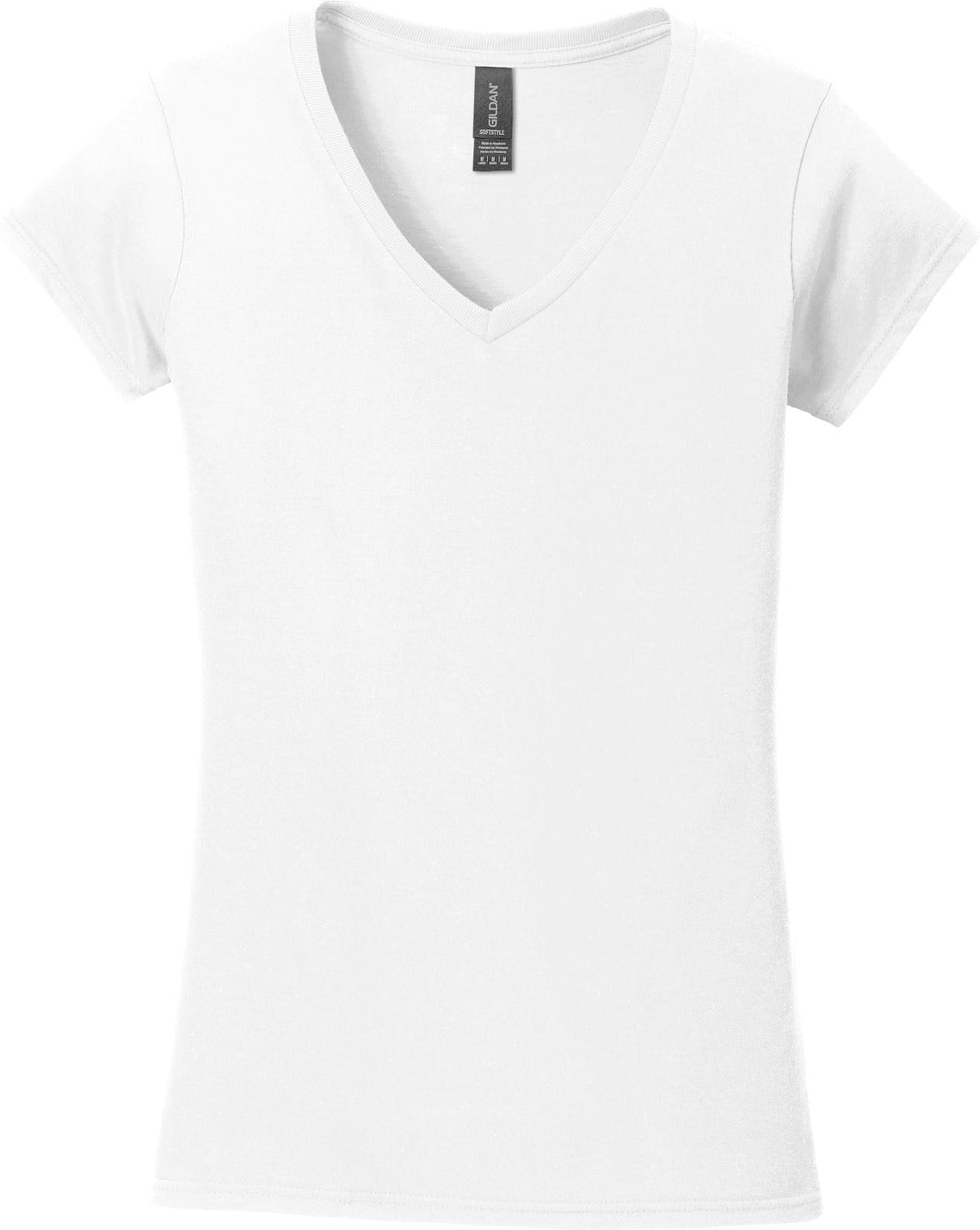 Gildan Softstyle Ladies Fit V-Neck T-Shirt