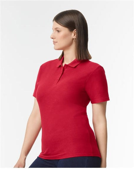 no-logo Gildan Softstyle Ladies Pique Polo-Apparel-Gildan-Thread Logic