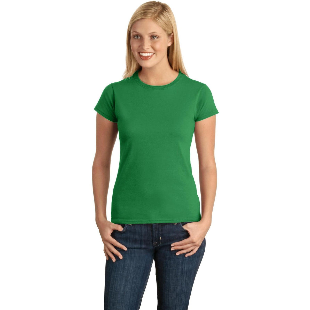 no-logo Gildan Softstyle Ladies' T-Shirt-Regular-Gildan-Thread Logic