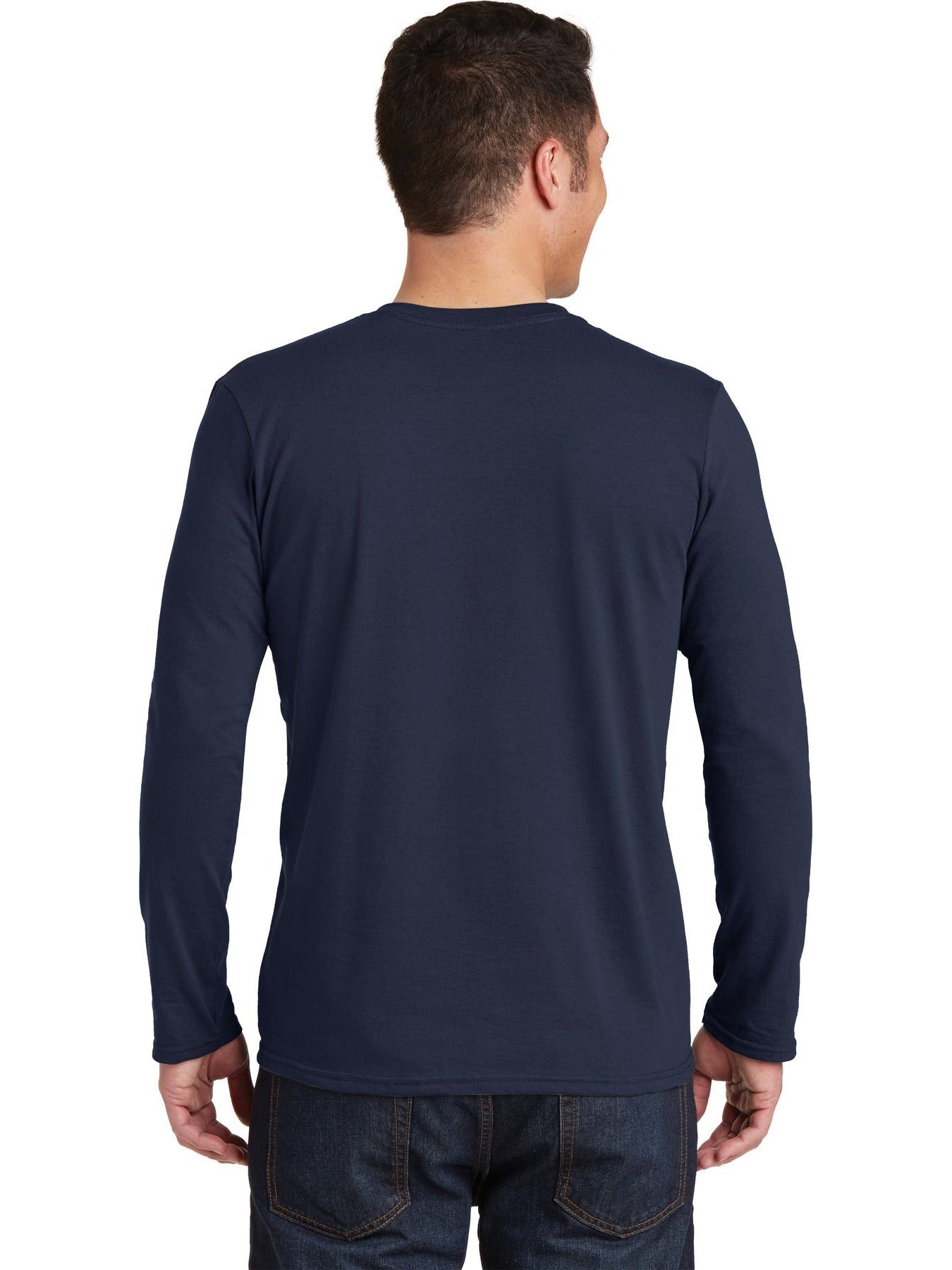 no-logo Gildan Softstyle Long Sleeve T-Shirt-Regular-Gildan-Thread Logic